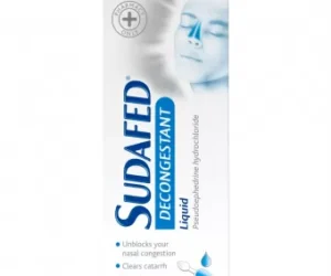 Sudafed Decongestant Liquid - 100ml