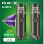 Nicorette Quickmist 1mg Freshmint Mouthspray Duo Pack - 2 x 150 Sprays