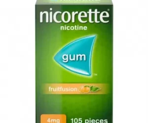 Nicorette 4mg Fruitfusion Gum – 105 Pieces