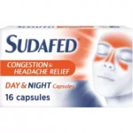 Sudafed Congestion Night & Day Capules 16 Capsules