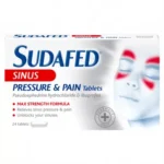 Sudafed Sinus Pressure & Pain Relief – 24 Tablets