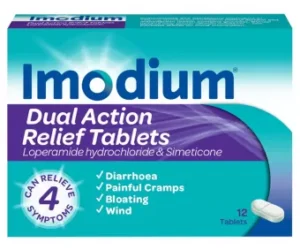 Imodium Dual Action Relief - 12 Capsules