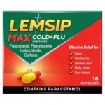 Lemsip Max Cold and Flu Capsules - 16 Capsules