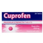 Cuprofen Maximum Strength 400mg - 24 Tablets