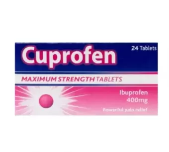 Cuprofen Maximum Strength 400mg - 24 Tablets