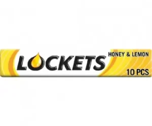 Lockets Honey and Lemon Cough Sweet Lozenges - 10 Lozenges