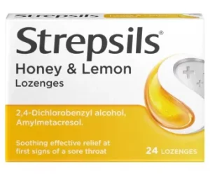 Strepsils Honey and Lemon 24 Lozenges