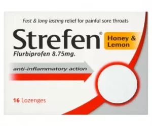 Strefen Honey and Lemon Lozenges - 16 Lozenges