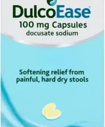 Dulcolax Dulcoease Stool Softener 100mg - 30 Capsules