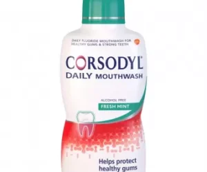 Corsodyl Daily Fresh Mint Alcohol Free Mouthwash - 500ml