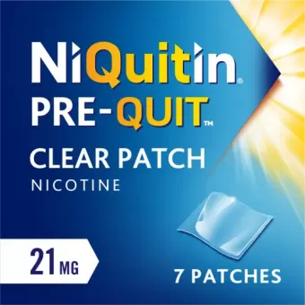 Niquitin 21mg Pre-Quit Clear Patch - 7 Patches