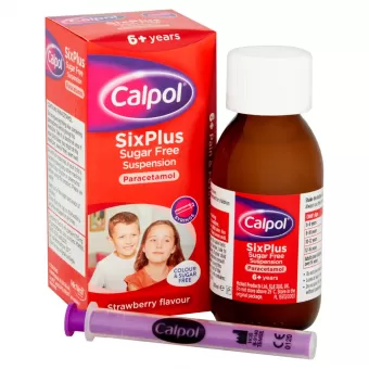 Calpol 6+ Suspension SF - 100ml