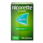 Nicorette 4mg Freshmint Gum – 105 Pieces