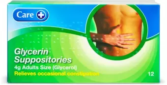 Glycerin Suppositories - 12 Suppositories