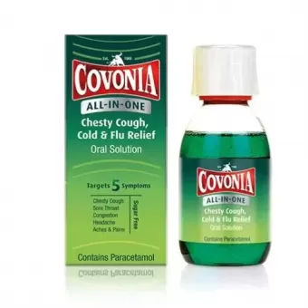 Covonia All-in-One Cold and Flu Relief  - 150ml