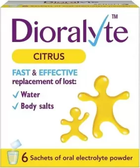 Dioralyte Citrus Sachets - 6 Sachets
