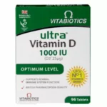 Vitabiotics Ultra Vitamin D3 – 1000IU (25mcg) 96 Tablets