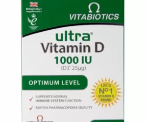 Vitabiotics Ultra Vitamin D3 – 1000IU (25mcg) 96 Tablets