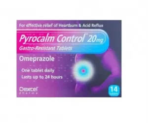 Pyrocalm Control Omeprazole 20mg Tablets - 14 Pack
