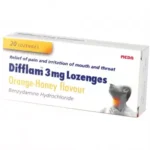 Difflam Orange & Honey 3mg Lozenges - 20 Lozenges