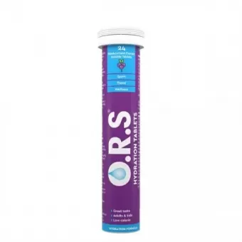 O.R.S Hydration Tablets Blackcurrant Flavour